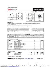 IRF7910PBF-1 datasheet pdf International Rectifier