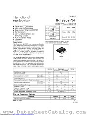 IRF9952TRPBF datasheet pdf International Rectifier