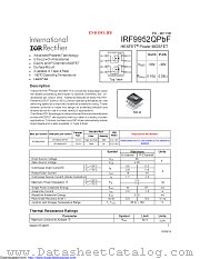 IRF9952Q datasheet pdf International Rectifier