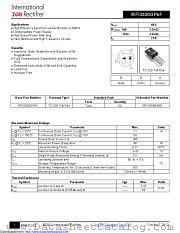 IRFI3306G datasheet pdf International Rectifier