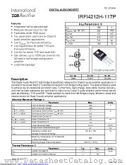 IRFI4212H-117P datasheet pdf International Rectifier
