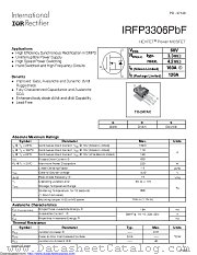 IRFP3306 datasheet pdf International Rectifier