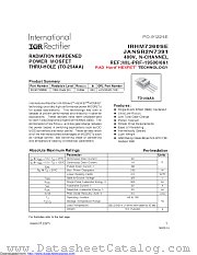 IRHM7360SESCS datasheet pdf International Rectifier
