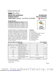 IRHMB57064SCS datasheet pdf International Rectifier