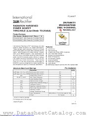 IRHMS67260SCS datasheet pdf International Rectifier