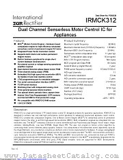 IRMCK312TR datasheet pdf International Rectifier