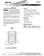 EL1501 datasheet pdf Intersil