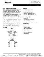 EL1516 datasheet pdf Intersil