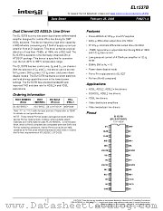 EL1537B datasheet pdf Intersil