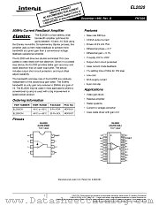 EL2020 datasheet pdf Intersil