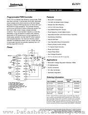 EL7571 datasheet pdf Intersil