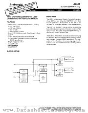 X9521 datasheet pdf Intersil