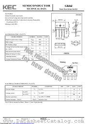 GBJ6J datasheet pdf Korea Electronics (KEC)