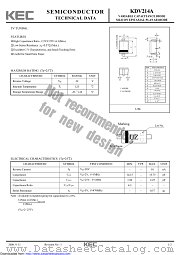KDV214A datasheet pdf Korea Electronics (KEC)