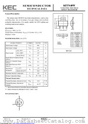 KF3N40W datasheet pdf Korea Electronics (KEC)