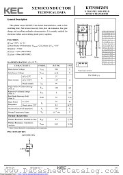 KF3N50FZ datasheet pdf Korea Electronics (KEC)
