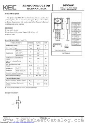 KF4N60F datasheet pdf Korea Electronics (KEC)