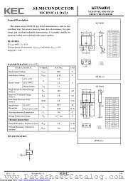 KF5N60I datasheet pdf Korea Electronics (KEC)