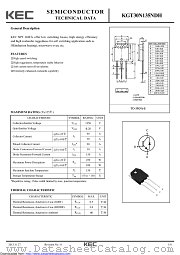 KGT30N135NDH datasheet pdf Korea Electronics (KEC)