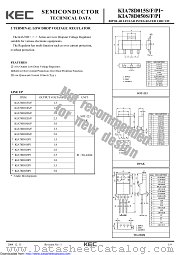 KIA78D025F datasheet pdf Korea Electronics (KEC)