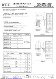 KIA78R033ZF datasheet pdf Korea Electronics (KEC)