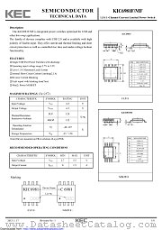 KIC6981F datasheet pdf Korea Electronics (KEC)