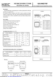 KIC6982MF datasheet pdf Korea Electronics (KEC)