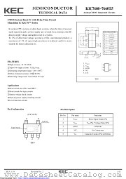 KIC7628T5 datasheet pdf Korea Electronics (KEC)