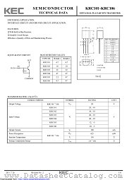 KRC106 datasheet pdf Korea Electronics (KEC)