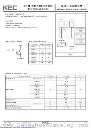 KRC122 datasheet pdf Korea Electronics (KEC)
