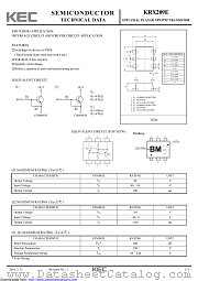 KRX209E datasheet pdf Korea Electronics (KEC)
