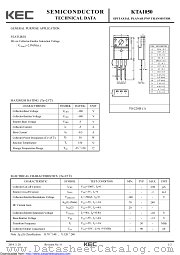 KTA1050 datasheet pdf Korea Electronics (KEC)