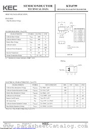 KTA1759 datasheet pdf Korea Electronics (KEC)