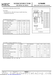 KTB688B datasheet pdf Korea Electronics (KEC)