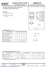 MBRD5U150 datasheet pdf Korea Electronics (KEC)