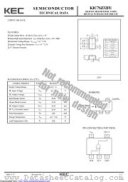 KIC7SZ32FU datasheet pdf Korea Electronics (KEC)