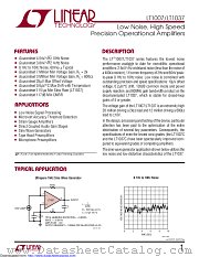 LT1007CS8#TRPBF datasheet pdf Linear Technology