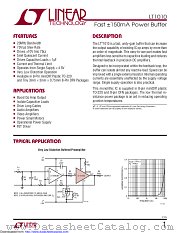 LT1010CDD datasheet pdf Linear Technology
