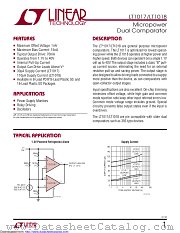 LT1018IS8#TR datasheet pdf Linear Technology