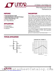 LT1034BCZ-1.2#TR datasheet pdf Linear Technology