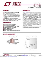 LTC1044AIS8#TRPBF datasheet pdf Linear Technology