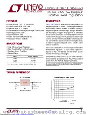 LT1085IM-3.6#TR datasheet pdf Linear Technology