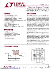 LT1086IM-3.3#PBF datasheet pdf Linear Technology