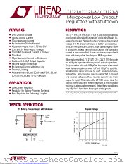LT1121HVCS8#TR datasheet pdf Linear Technology