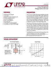 LT1123CST datasheet pdf Linear Technology