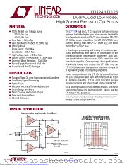 LT1125MPSW#TRPBF datasheet pdf Linear Technology