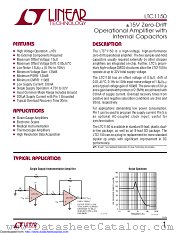 LTC1150CS8#PBF datasheet pdf Linear Technology
