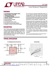 LT1185IT#31 datasheet pdf Linear Technology