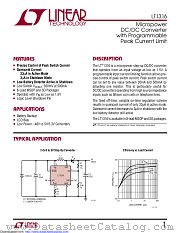 LT1316IS8#TRPBF datasheet pdf Linear Technology