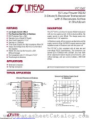 LTC1347CNW datasheet pdf Linear Technology